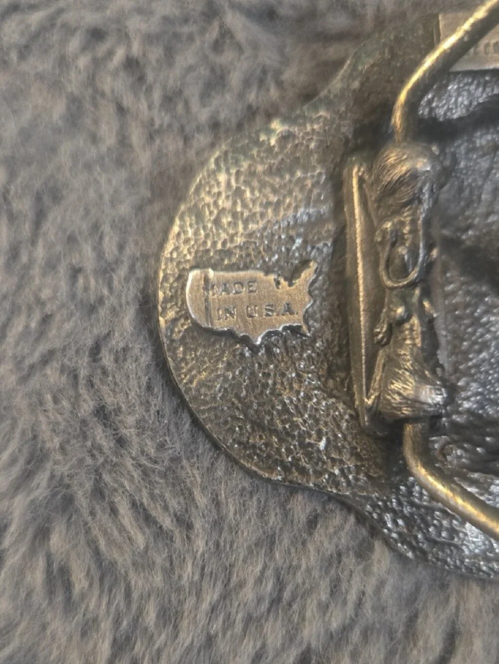 Silver Eagle Head Western Belt Buckle - Men'saccessory
